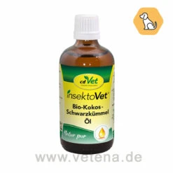 CdVet InsektoVet Bio-Kokos-Schwarzkümmel-Öl Für Hunde