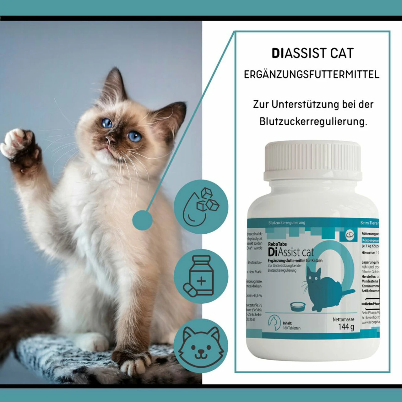 ReboTabs DiAssist Cat Für Katzen – Bild 3