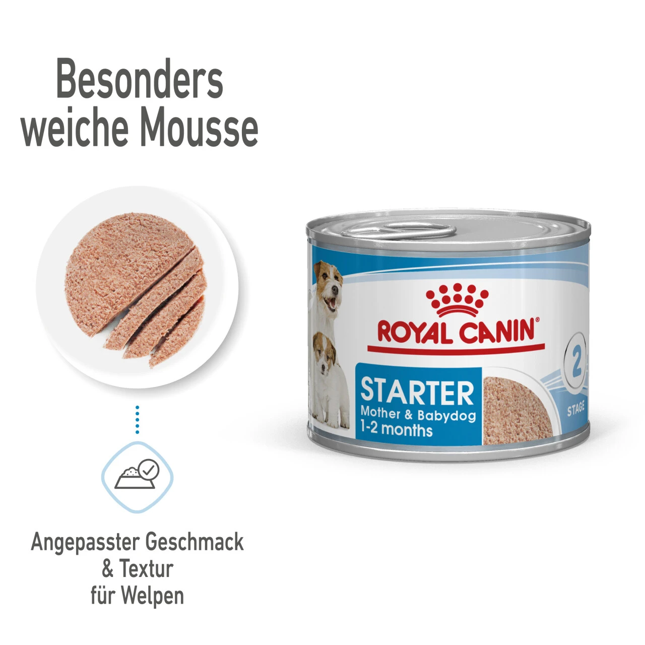 Royal Canin Starter Mousse Mother & Babydog Nassfutter Für Hunde – Bild 2